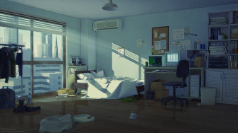 Lo Fi Anime Bedroom Wallpaper