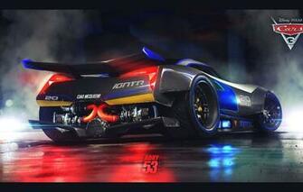 Wallpaper Car Cinema Disney Pixar Cars Race Speed Movie