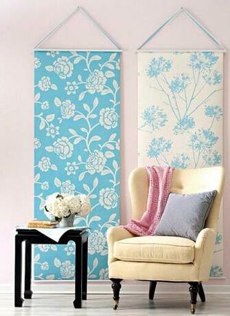 Make Craft Ideas With Leftover Wallpaper Creative Home Decoration