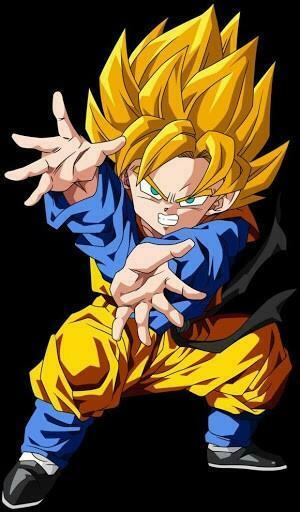 Bigger Goku Handsome Live Wallpaper For Android Screenshot