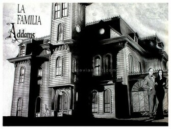 Addams Family House Wallpaper The By Codinas