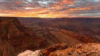 Usa Scenery Grand Canyon Horizon Nature Wallpaper Background