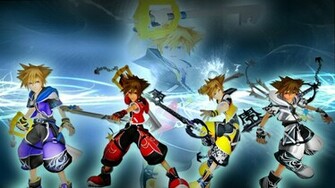 Kingdom Hearts Sora Forms Wallpaper By Tygerxl