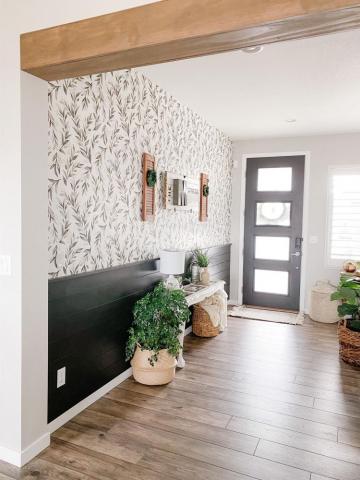 Re Of My Wallpaper On Textured Walls Sprucing Up Mamahood