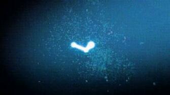 Steam Logo Blue Wallpaper