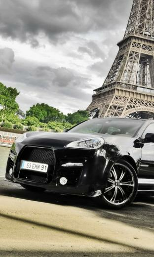 Beautiful Black Car Live Wallpaper HD For Android