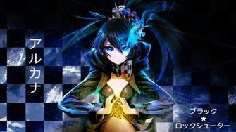 Black Rock Shooter Blue Hair Anime Girl Wallpaper Desktop