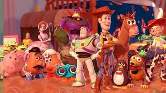 Toy Story Characters Family Wallpaper HD