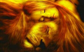 Lion And The Lamb Wallpaper HD Desktopinhq