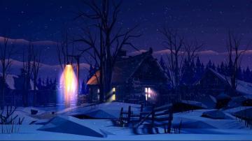 Night In The Village R Wallpaperengine