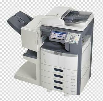 White And Gray All In One Printer Copier Copying Xerox Ricoh