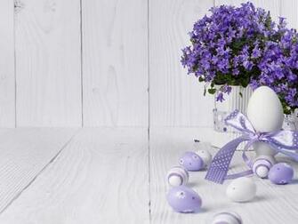 Easter Eggs With Lavender 4k Ultra HD Wallpaper Net