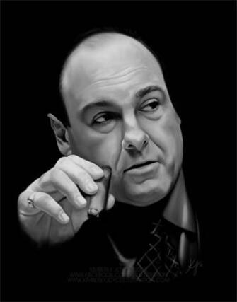 Tony Soprano Wallpaper By Kjillustration