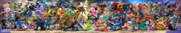 Smash Brothers Ultimate Triple Screen Wallpaper