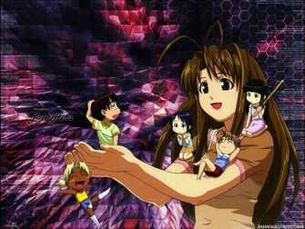 Wallpaper Love Hina Fond D Cran Photos