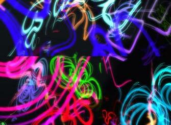 Neon Lights Background Image