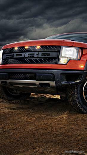 iPhone Wallpaper Ford Raptor HD