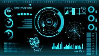 Futuristic Interface Wallpaper