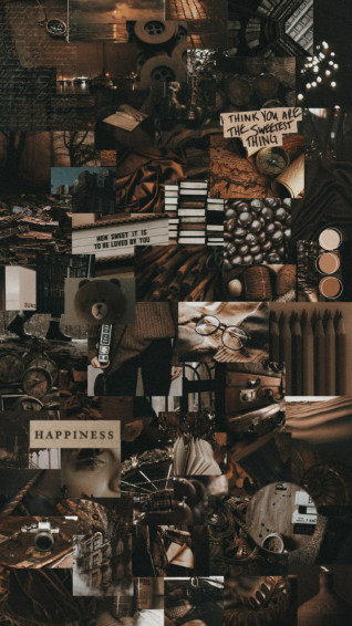 Lockscreen Wallpaper Brown Aesthetic