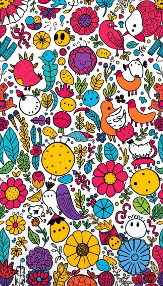 Doodle Art Wallpaper