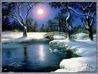 Moon Wallpaper Night Winter Jpg
