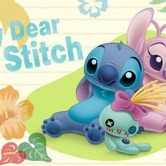 Wallpaper Stitch I Dziewczyna Tapety Na Pulpit HD iPad