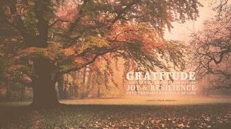 Wednesday Wallpaper Gratitude Brings Joy And Resilience
