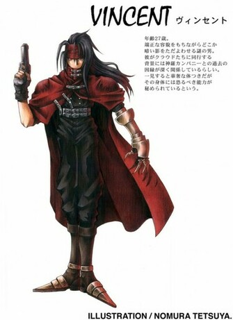 Valentine Final Fantasy Vii Vincent Wallpaper