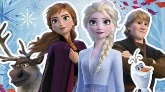 Frozen Uma Aventura Congelante Wallpaper Elsa E Ana