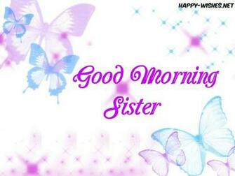 Good Morning Wishes For Sister