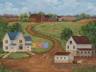 Lang Wallpaper May Country Living Art