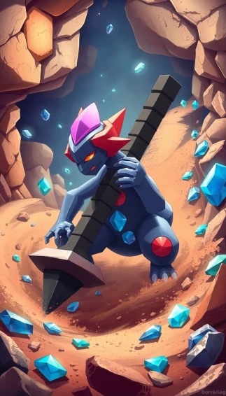 Excadrill Background