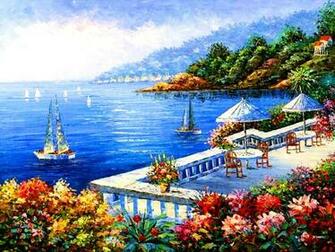 Mediterranean Wallpaper