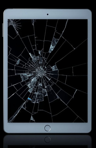 Broken iPad Wallpaper