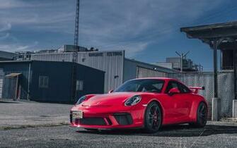 Wallpaper Of Car Porsche Gt3 Red Sport