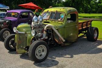 Rat Rod Truck High Quality And Resolution Wallpaper On