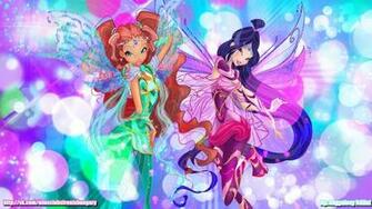 The Winx Club Layla Aisha And Musa Bloomix Wallpaper