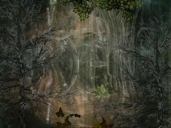 Forest Swamp Background By Mysticmorning
