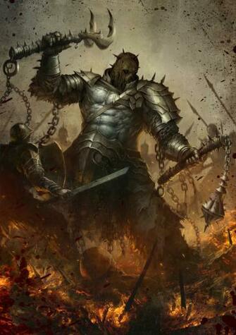 Dark Warrior By Saryth