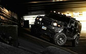 Black Hummer H2 Wallpaper HD