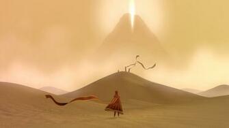 Journey Indie Fantasy Adventure Family Cartoon Wallpaper