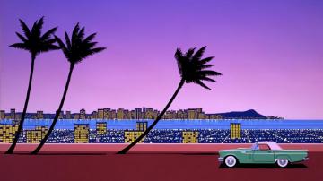 Wallpaper Id Retro Classic Cars Artist Artwork