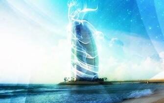 Dubai City Desktop Background