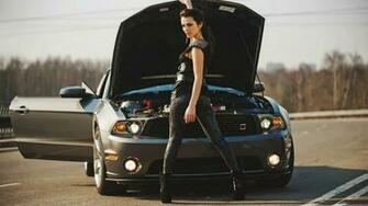 Girl Mustang Sema Creations N Chrome Pony