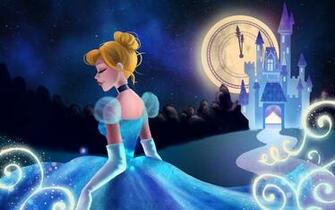 Almost Midnight Cinderella Inspired Wallpaper
