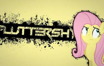 Wallpaper Grunge My Little Pony Mlp Fluttershy Eye