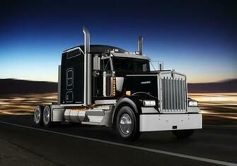 Kenworth W900 8k Ultra HD Wallpaper Background Image