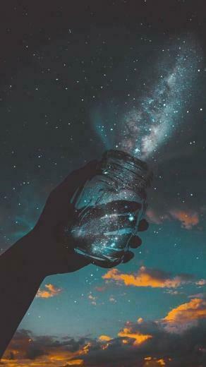 Art Aesthetic Wallpaper Galaxy Lovey In