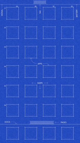Best Blueprint Wallpaper For iPhone Plus And