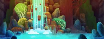 These Beautifully Illustrated Background On Belong To The